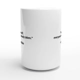 Be Yourself Mug – Oscar Wilde Quote – Inspirational 15oz Coffee Cup, Gift for Writers, Readers, Book Lovers, Motivational Mug - Hustle and Soul