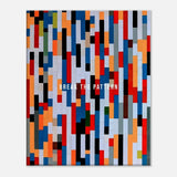 Break the Pattern Motivational Canvas Wall Art, Inspirational Quote Decor, Thick Frame Artwork for Home or Office - Hustle and Soul