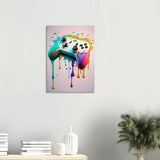 Gaming Graffiti Wall Art, Game Controller Canvas Print, Urban Street Art Decor for Gamers - Hustle and Soul