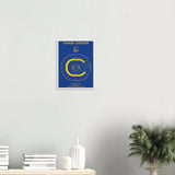 Golden State Warriors Poster, Chase Center Matte Paper Wooden Framed Poster, Ready - to - Hang NBA Wall Art - Hustle and Soul