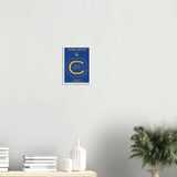Golden State Warriors Poster, Chase Center Matte Paper Wooden Framed Poster, Ready - to - Hang NBA Wall Art - Hustle and Soul