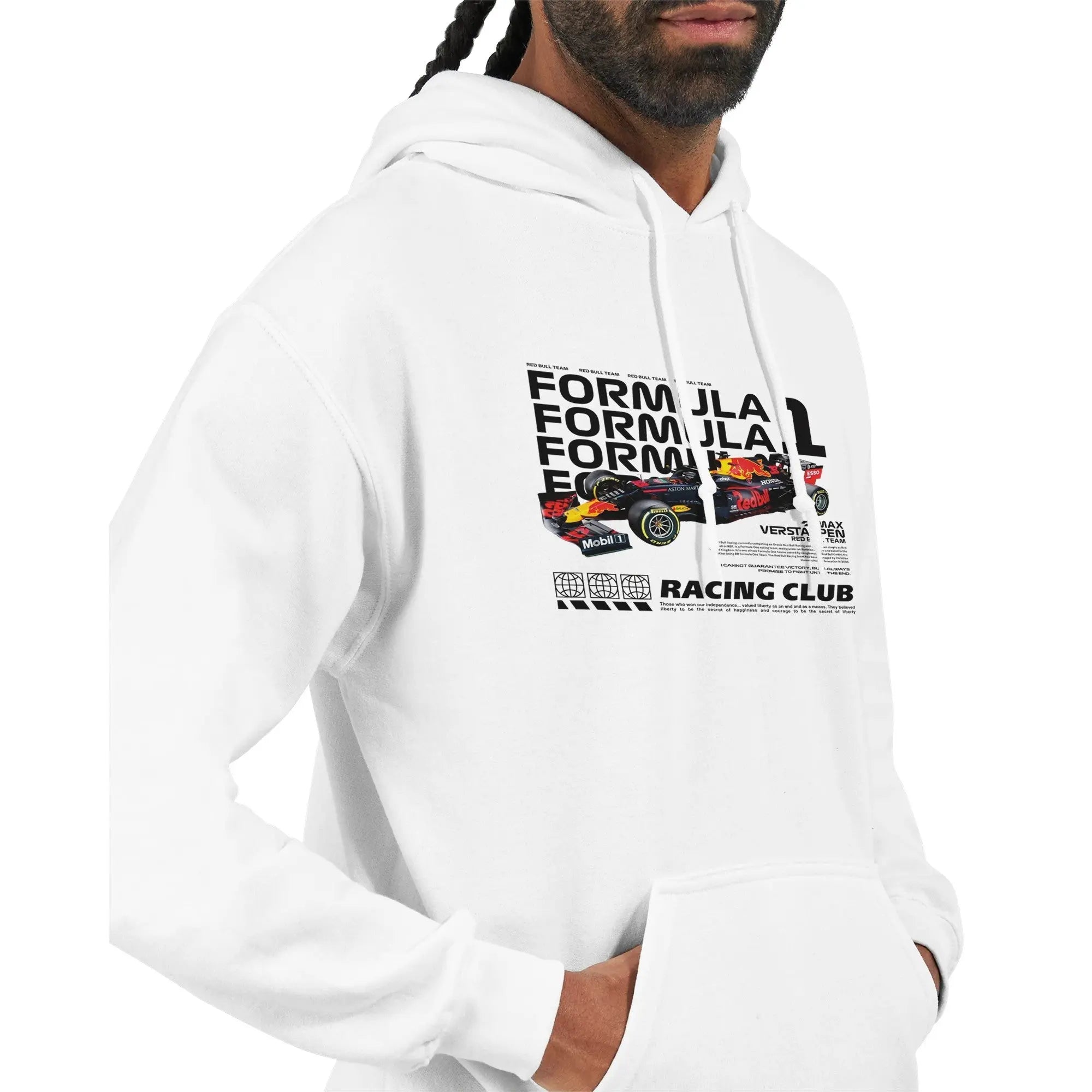 Max Verstappen Unisex Hoodie | Red Bull Racing Hoodie | Formula 1 Hoodie | F1 Merch | Verstappen F1 Car | Gift for F1 Fan - Hustle and Soul