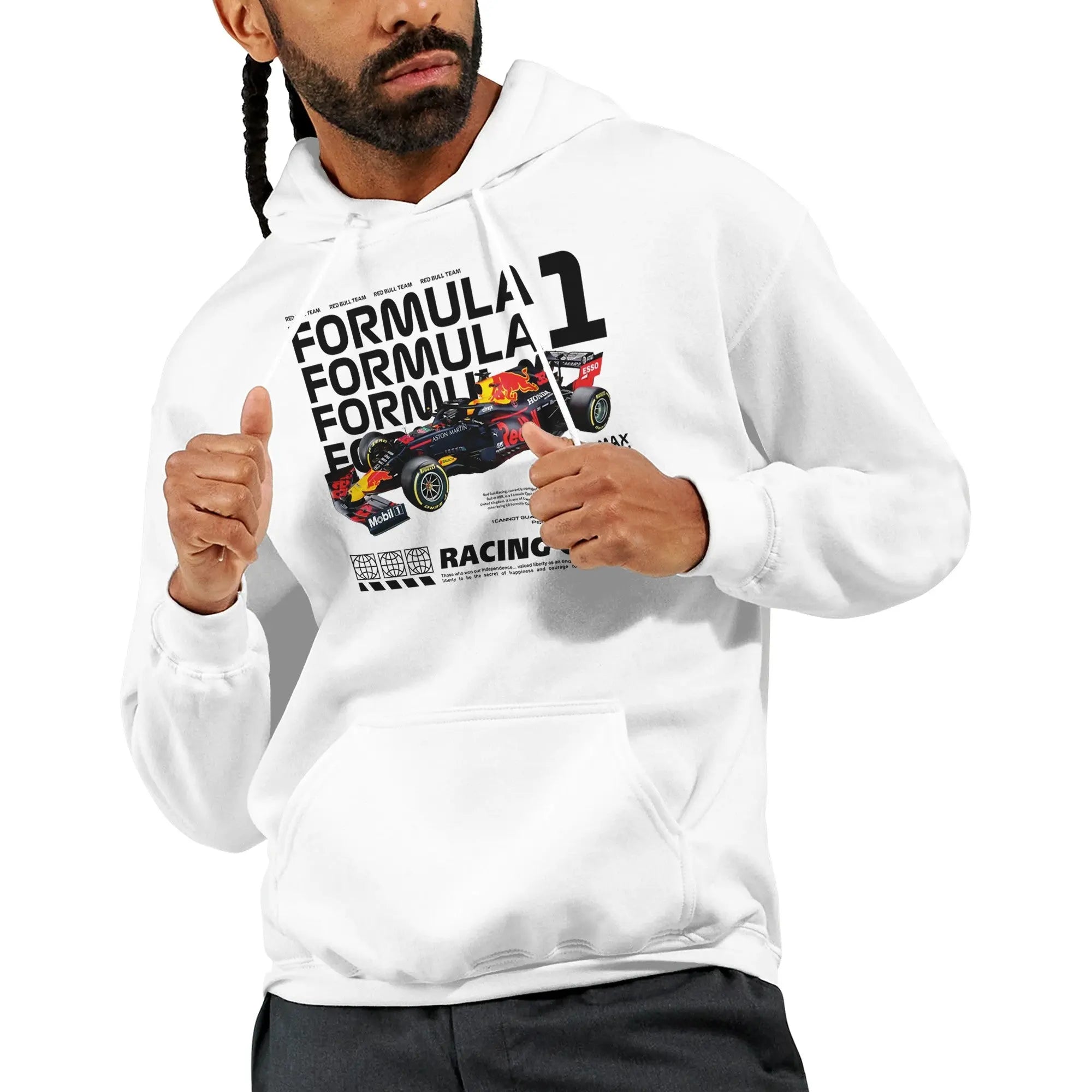 Max Verstappen Unisex Hoodie | Red Bull Racing Hoodie | Formula 1 Hoodie | F1 Merch | Verstappen F1 Car | Gift for F1 Fan - Hustle and Soul